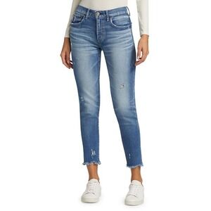 Moussy Vintage Diana Skinny Crop Jeans Light Wash Size 27‎